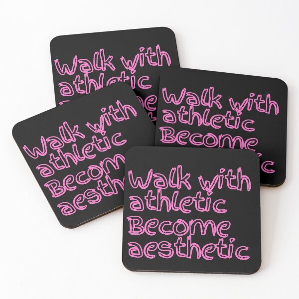Item preview, Walk with athletic become aesthetic -neon aesthetic designed and sold by Red-ElYoubi.