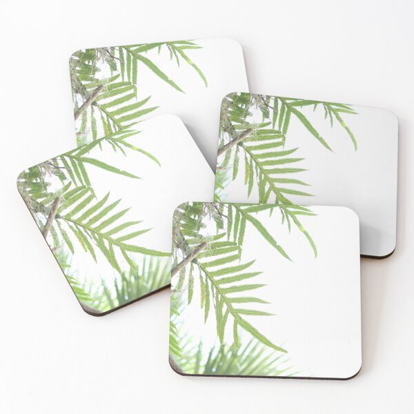 Item preview, Southwest Florida ferns against a bright sky with Spanish moss designed and sold by TrystaLC.