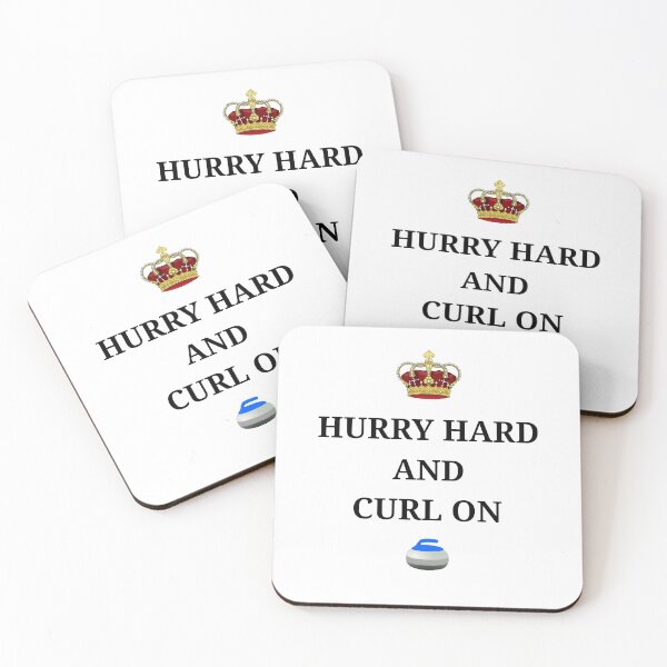 Item preview, Hurry Hard and Curl On designed and sold by VJKTees.