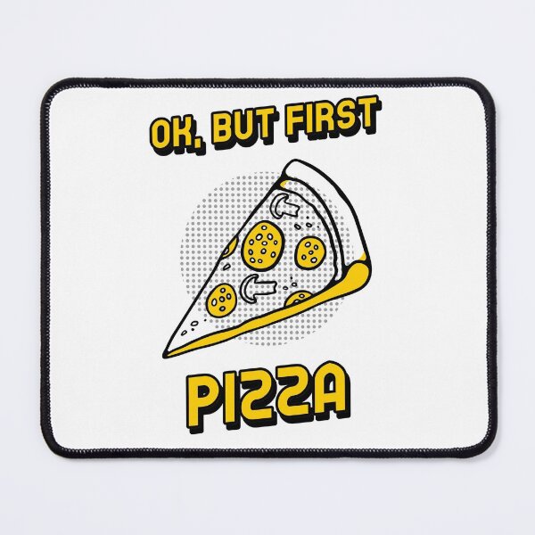 Item preview, OK, But First Pizza designed and sold by LKDesigns24.