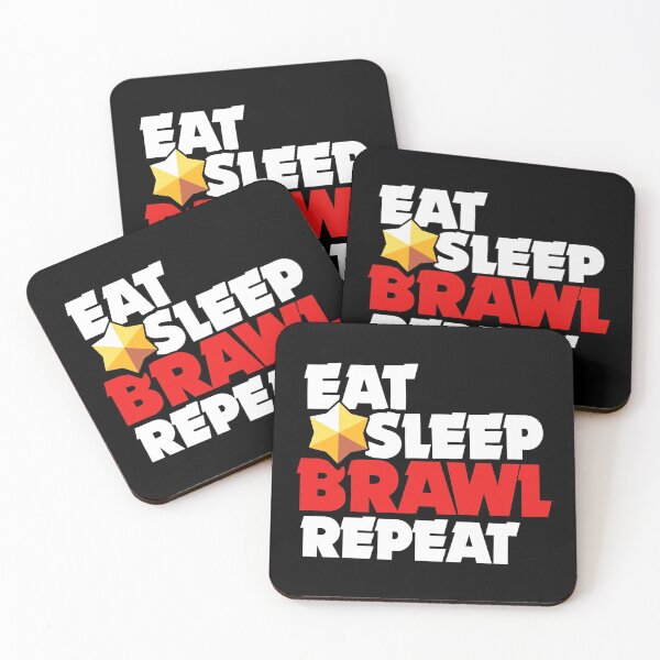 Item preview, Eat Sleep Brawl Repeat - Brawl Stars designed and sold by Store-Designify.
