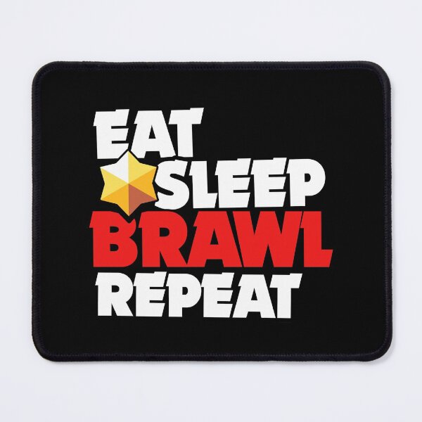 Item preview, Eat Sleep Brawl Repeat - Brawl Stars designed and sold by Store-Designify.
