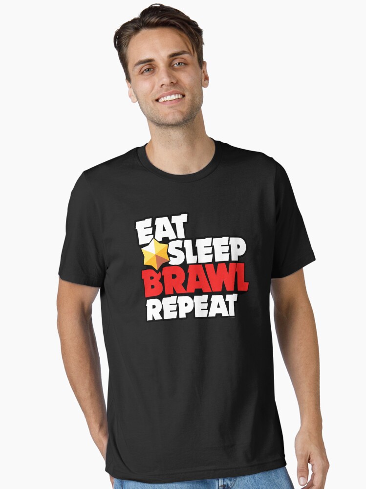 Eat Sleep Brawl Repeat Gamer T-Shirt