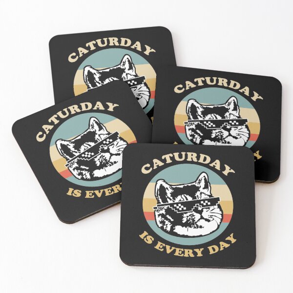 Item preview, Caturday Every Day Deal with It designed and sold by electrovista.