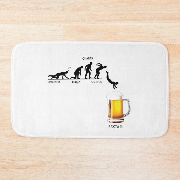 Item preview, Beer Weekend Forecast Segunda Terca Qinta Sexta Jump Art Design Happy Apparel Essential Inspiration Joy Mood  designed and sold by DesignByHeartUK.