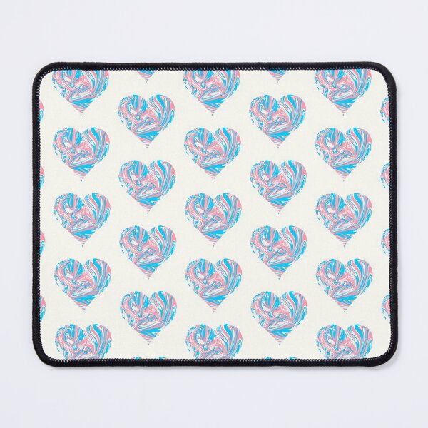Item preview, Trans flag swirl heart designed and sold by Louisa Powell.