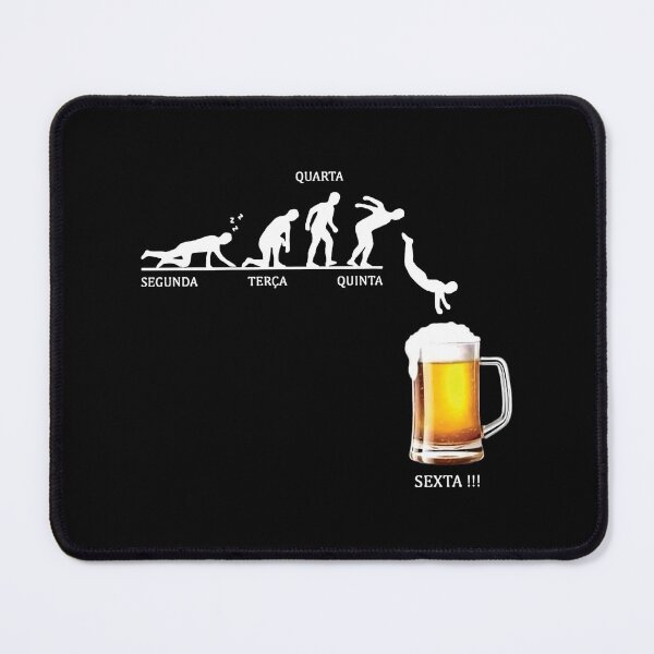Item preview, Beer Weekend Forecast Segunda Terca Qinta Sexta Jump Art Design Happy Apparel Essential Inspiration Joy Mood designed and sold by DesignByHeartUK.