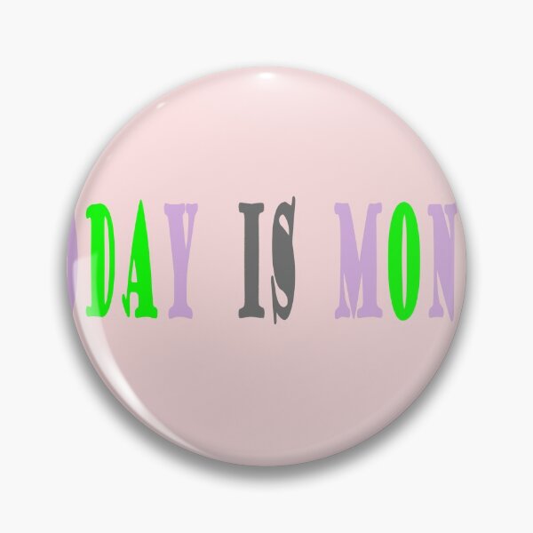 Item preview, Today is monday. designed and sold by jenwinbaby.