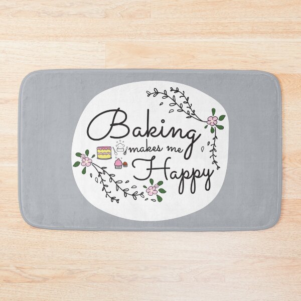 Item preview, Baking makes me happy designed and sold by Innet.