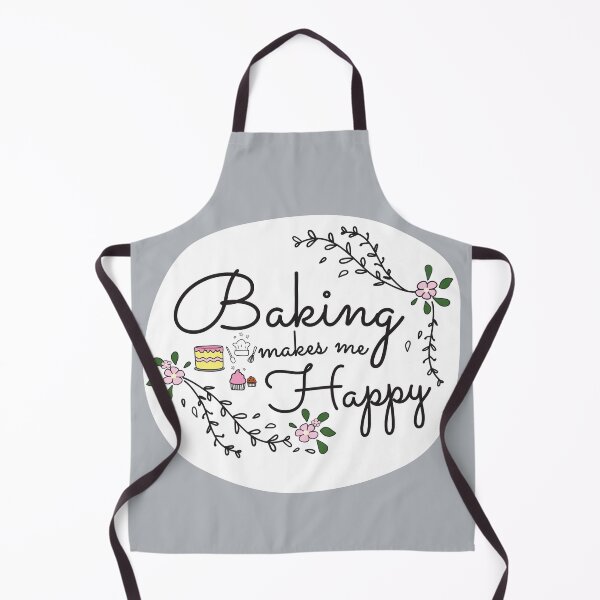 Item preview, Baking makes me happy designed and sold by Innet.