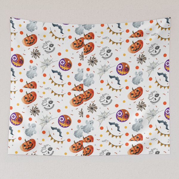 Item preview, Halloween Exploring Pattern Crazy Pattern designed and sold by CRAZY-T.