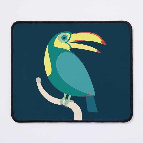 Item preview, TOUCAN WITH RED NAILS designed and sold by Jean Gregory Evans.