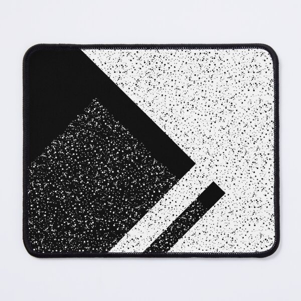 Item preview, Ying Yang inspired Black and White Pattern Ink Minimalist Decor Aesthetic Minimalism designed and sold by OkihanaShop.