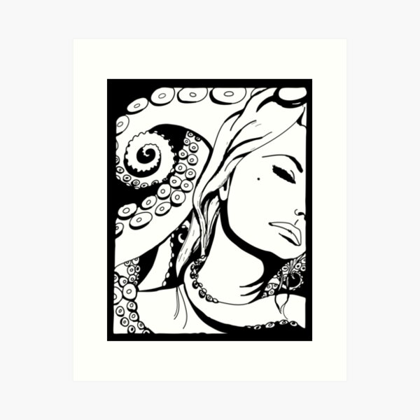 steampunk sophia Art Print
