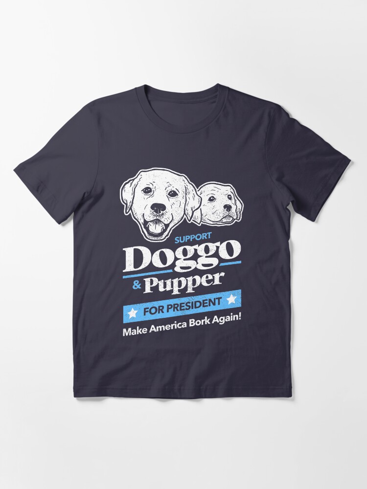 Alternate view of Doggo Pupper For President Essential T-Shirt