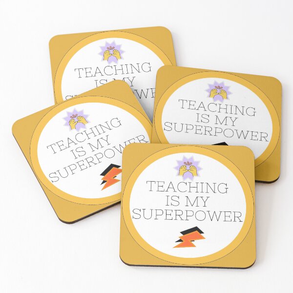 Item preview, Teaching Is My Superpower - Teacher designed and sold by SheetalMourya.