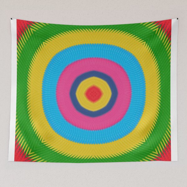 Item preview, Mandala trippy colors circles designed and sold by VilaPropuh.