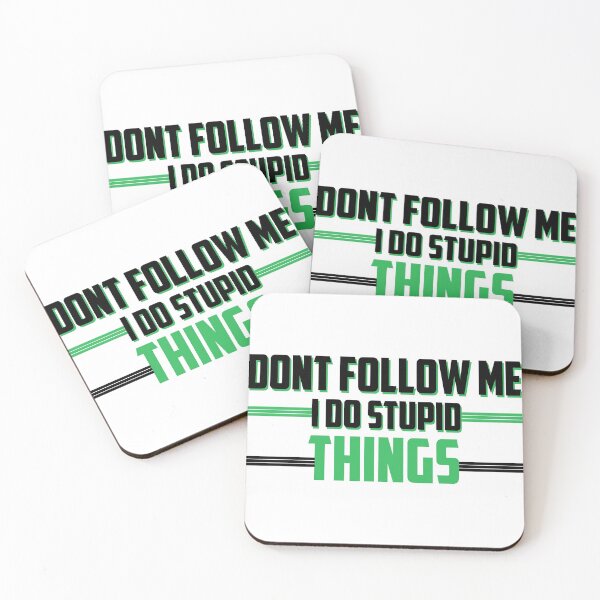 Item preview, Don't Follow Me I Do Stupid Things Motocross designed and sold by ussastore.