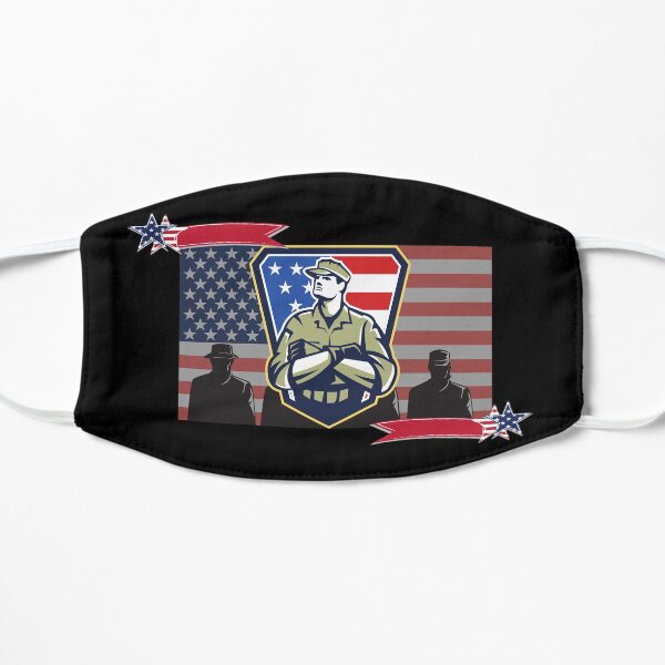 Proud veteran Flat Mask