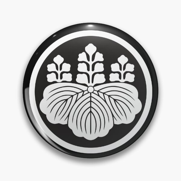 Item preview, Kirimon Akamatsu Horiuchi Toyotomi Japanese Family Crest Symbol designed and sold by signsandsymbols.