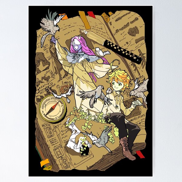 The promised neverland Emma Norman Ray iPad Case & Skin by Kate Kage