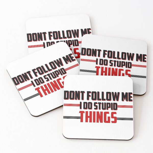 Item preview, Don't Follow Me I Do Stupid Things Motocross designed and sold by ussastore.