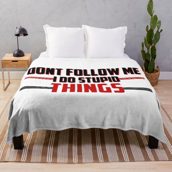 Item preview, Don't Follow Me I Do Stupid Things Motocross designed and sold by ussastore.
