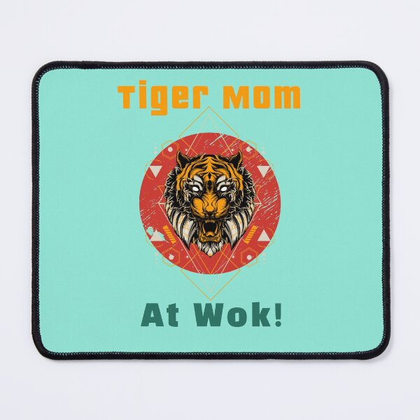 Item preview, Tiger Mom at Wok - Funny Asian Heritage Meme designed and sold by CrazyBichAsian.