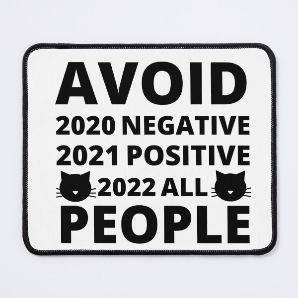 Item preview, avoid negative people designed and sold by The Craft  Deck.