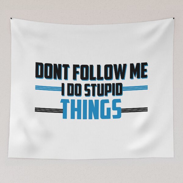 Item preview, Don't Follow Me I Do Stupid Things Motocross designed and sold by ussastore.