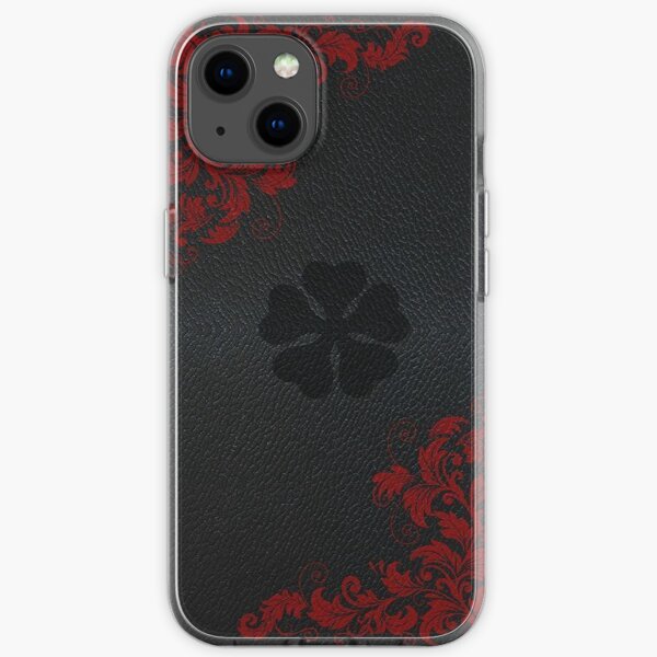 black clover iPhone Soft Case