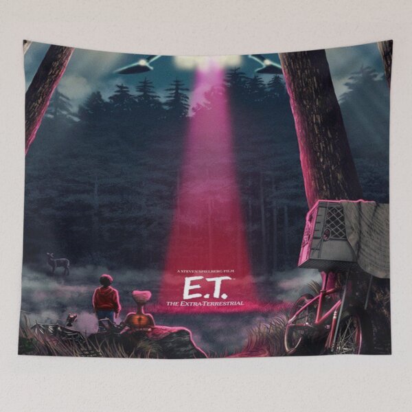 Item preview, E.T. The Extra Terrestrial (1982) Movie designed and sold by LovedPosters.