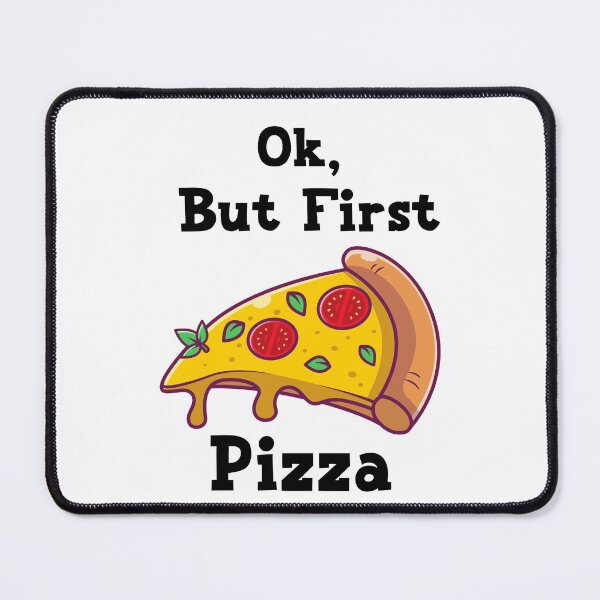 Item preview, Ok, But First Pizza Classic T-Shirt designed and sold by Uzero-Shop.