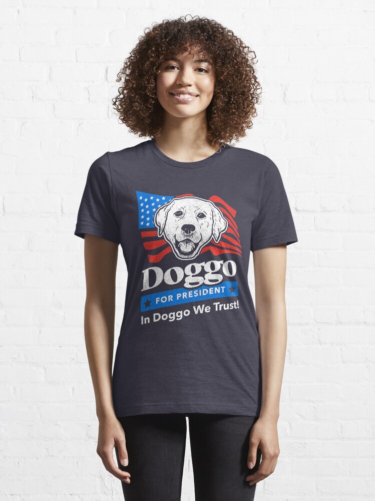 Alternate view of Doggo For President Essential T-Shirt