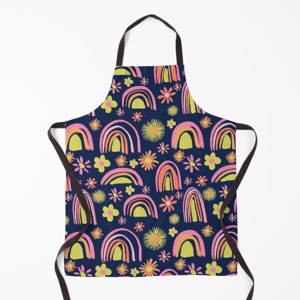 Item preview, Bright Rainbow flower pattern designed and sold by Zendays.
