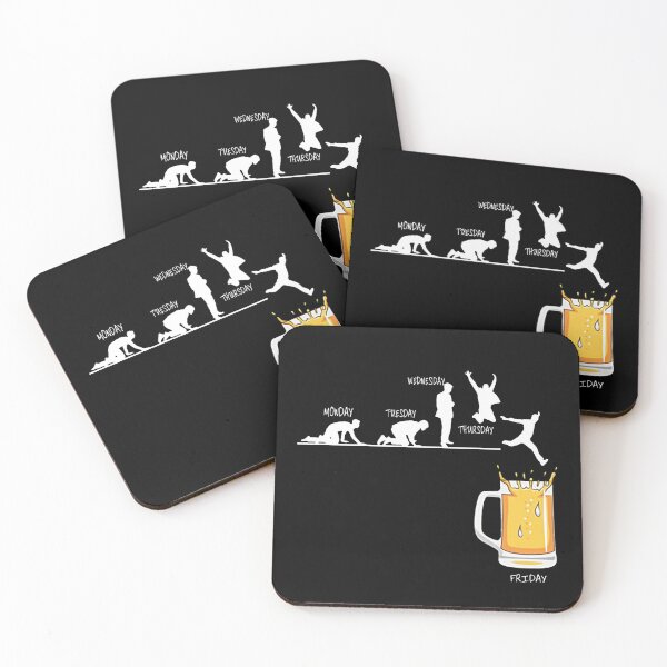 Item preview, Love Beer Evolution Weekend Party Gold Beer Forecast Segunda Terca Qinta Sexta Jump Art Design Happy Apparel Essential Inspiration Joy Mood  Beer Squad designed and sold by DesignByHeartUK.