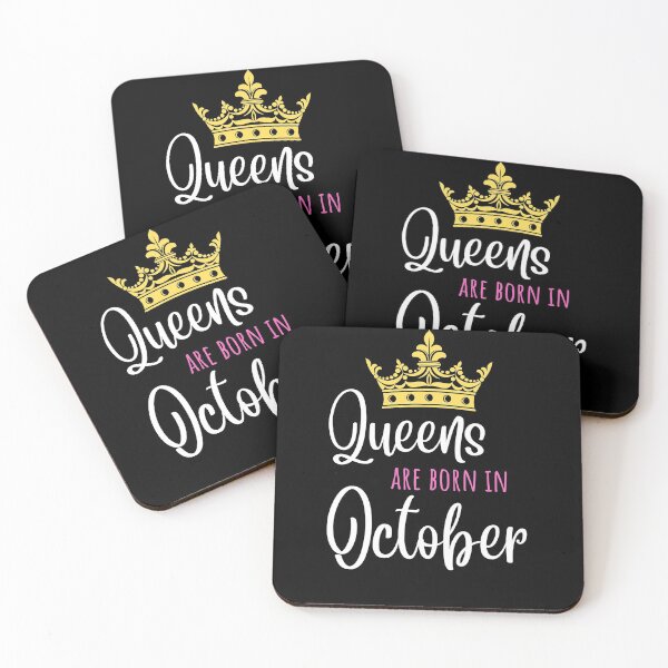 Item preview, Queens are born in October Birthday Crown Gift designed and sold by Echo Dusk.