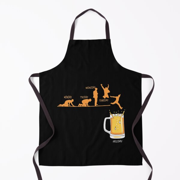 Item preview, Love Beer Evolution Weekend Party Gold Beer Forecast Segunda Terca Qinta Sexta Jump Art Design Happy Apparel Essential Inspiration Joy Mood Beer Squad designed and sold by DesignByHeartUK.