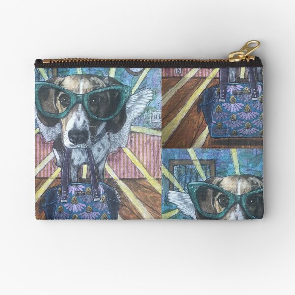 Flying to a shopping center near you Zipper Pouch