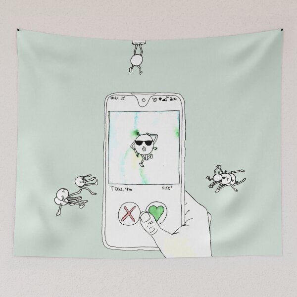 Item preview, FACS: Tinder for Cells designed and sold by JuHasTried.