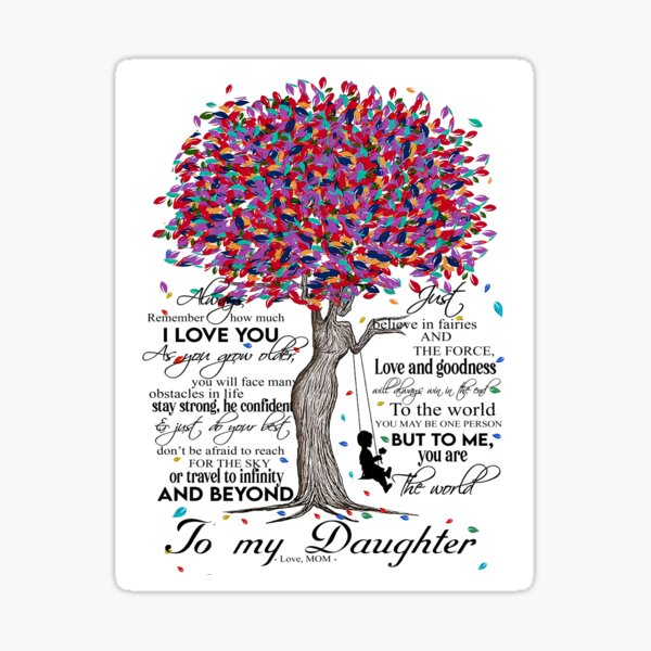 Item preview, To My Daughter Alway Remember How Much I Love You designed and sold by MaureceMoses.