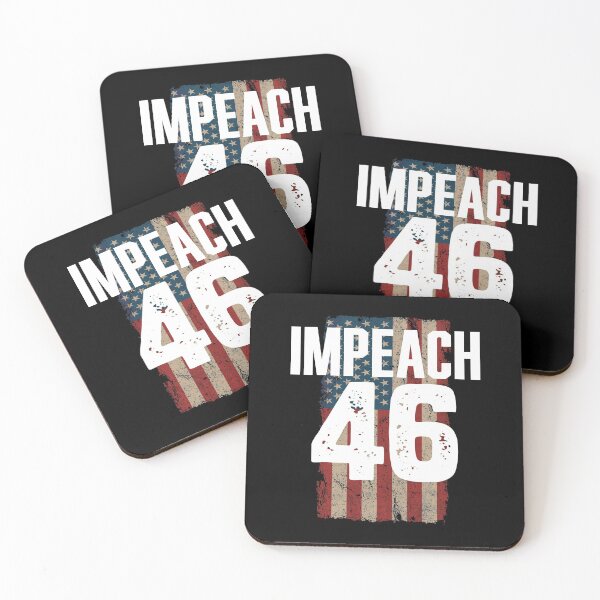 Item preview, Impeach 46 Vintage Distressed American Flag 86 46 Impeach Biden designed and sold by Go-Fun.