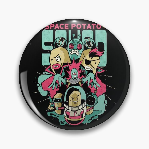Item preview, Superhero Space Potato Squad designed and sold by Hoiho Adventure Shirts.
