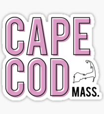 cape cod Sticker