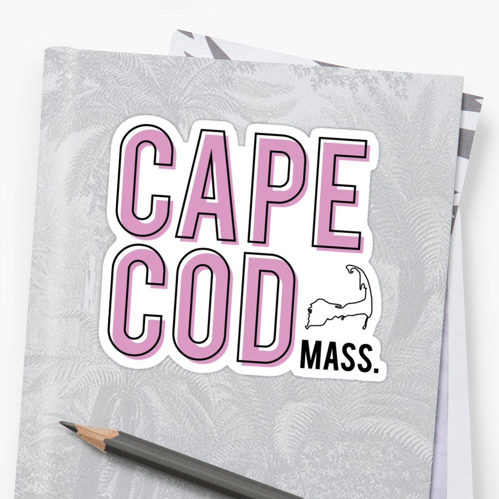"cape cod" Stickers by caroalmighty Redbubble