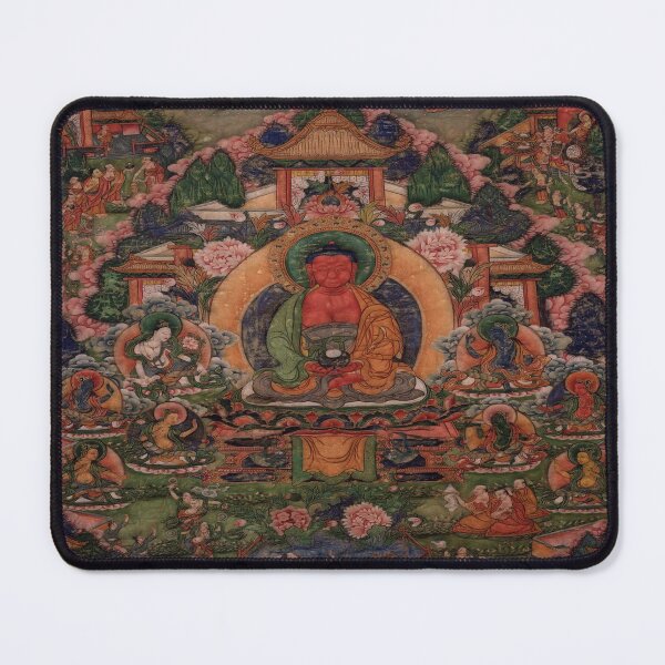 Item preview, Buddha Amitabha in His Pure Land of Suvakti designed and sold by LuciaS.