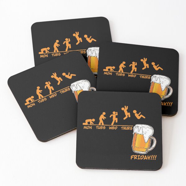 Item preview, Love Beer Evolution Weekend Party Gold Beer Forecast Segunda Terca Qinta Sexta Jump Art Design Happy Apparel Essential Inspiration Joy Mood  Beer Squad designed and sold by DesignByHeartUK.