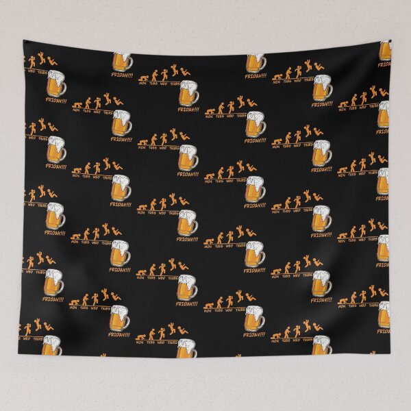 Item preview, Love Beer Evolution Weekend Party Gold Beer Forecast Segunda Terca Qinta Sexta Jump Art Design Happy Apparel Essential Inspiration Joy Mood  Beer Squad designed and sold by DesignByHeartUK.