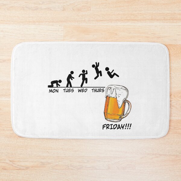 Item preview, Love Beer Evolution Weekend Party Gold Beer Forecast Segunda Terca Qinta Sexta Jump Art Design Happy Apparel Essential Inspiration Joy Mood  Beer Squad designed and sold by DesignByHeartUK.