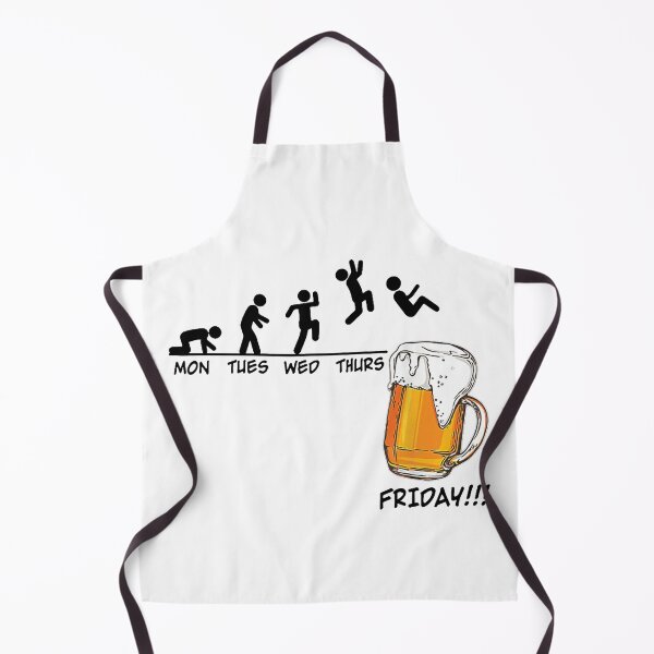 Item preview, Love Beer Evolution Weekend Party Gold Beer Forecast Segunda Terca Qinta Sexta Jump Art Design Happy Apparel Essential Inspiration Joy Mood Beer Squad designed and sold by DesignByHeartUK.